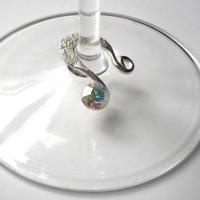 zilveren Wine Charms