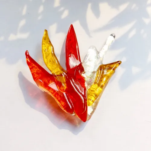 Cadenza - Kleurrijke broche