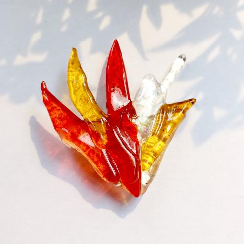 Cadenza - Kleurrijke broche