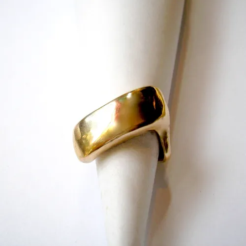 Esplendi - Moderne goudkleurige design ring