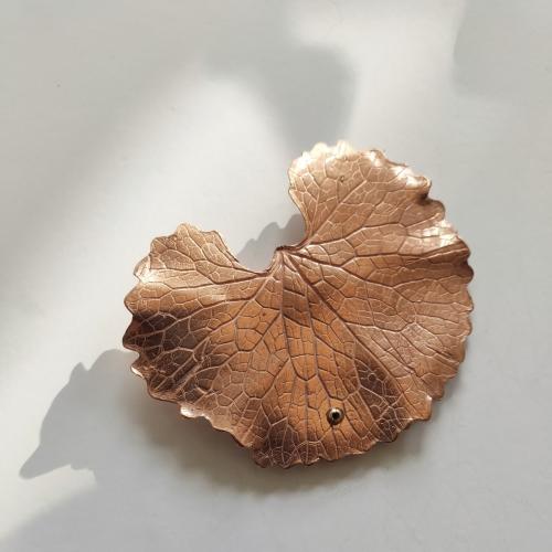 Folha de Cobre - Koperen broche