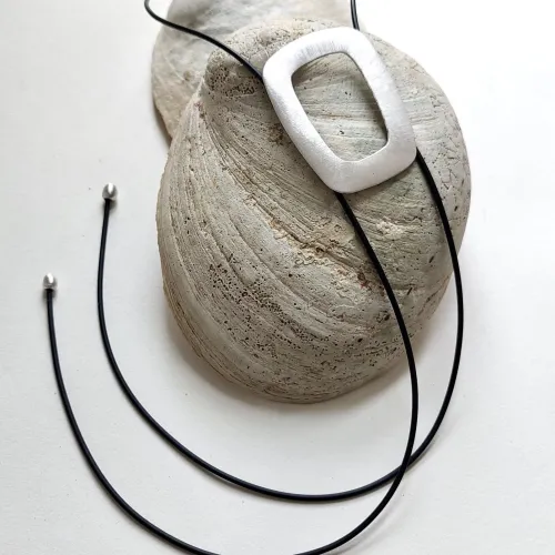 Lindo - Moderne zilveren designhanger