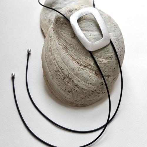 Lindo - Moderne zilveren designhanger