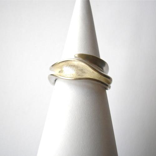 Senzual - Zilveren design ring