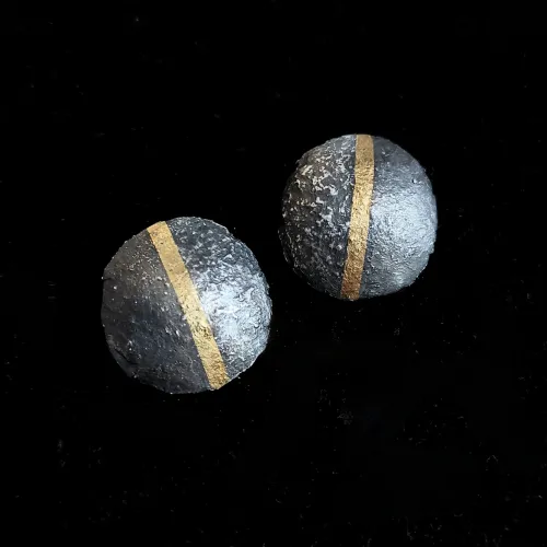 Twinnz - Design oorbellen zilver en goud